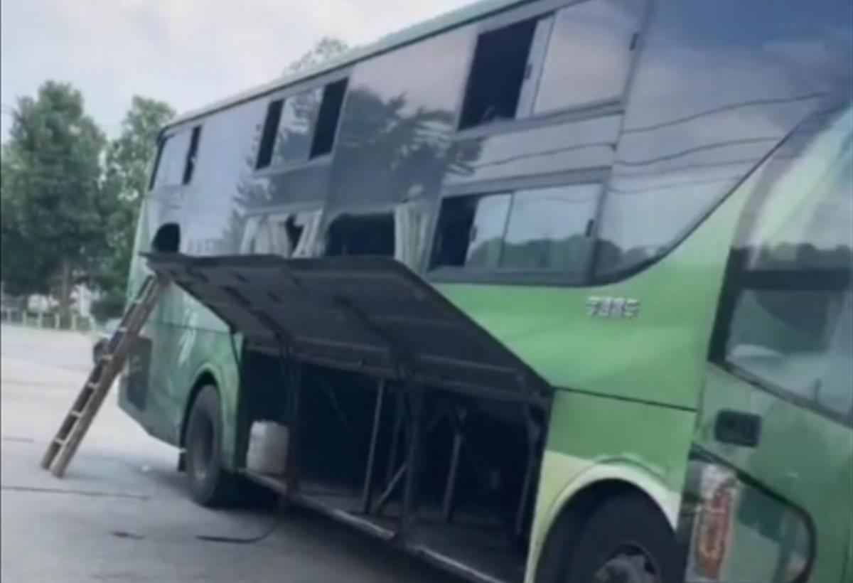 大巴车最新视频，自然之旅的心灵探索，重拾宁静的旅程