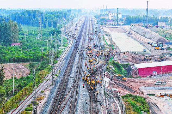 京九高铁郓城最新动态,一路飞驰,助力梦想加速实现