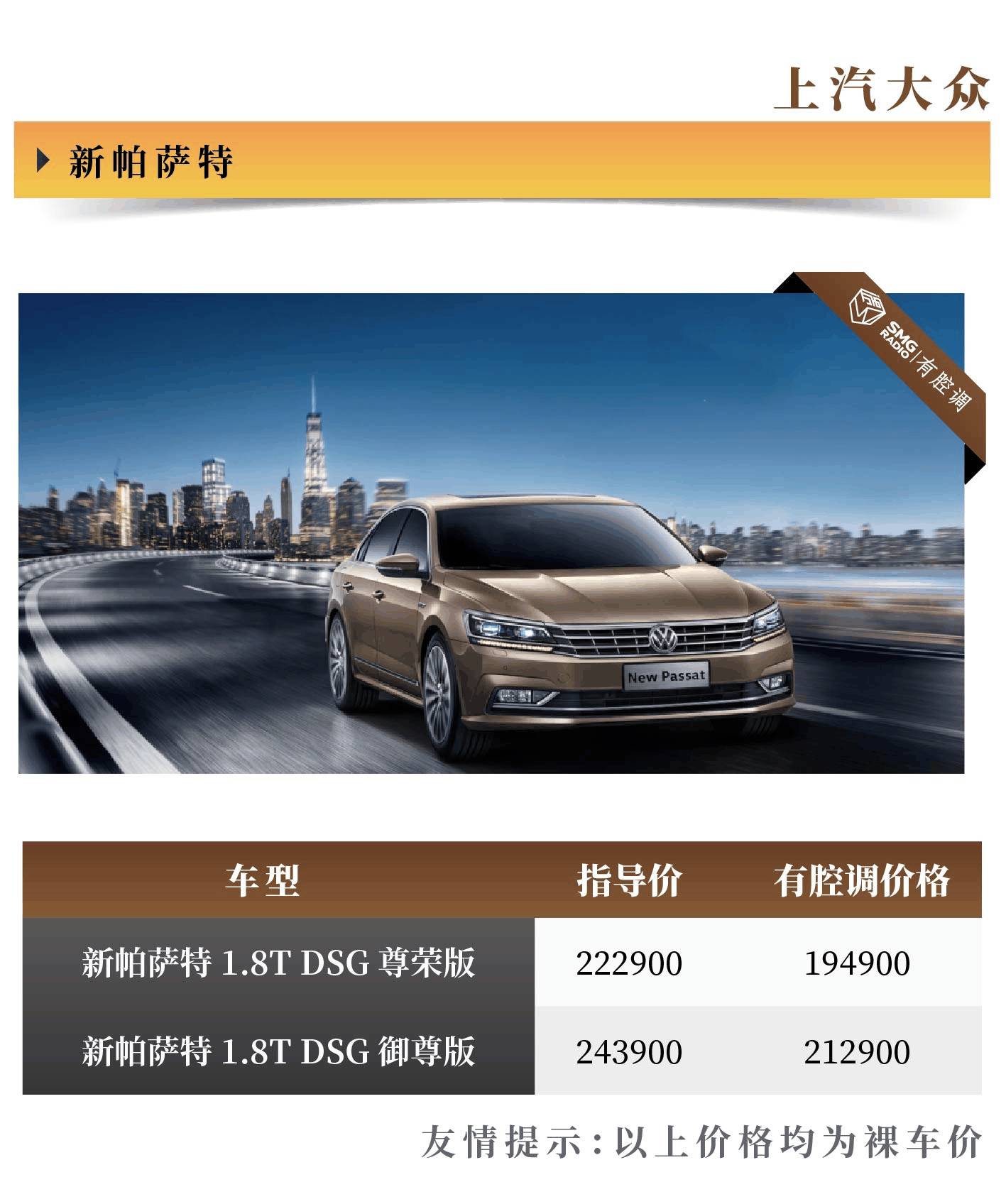 上汽大众最新价格概览与优惠信息汇总