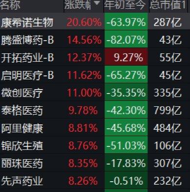 医药股票龙头概览,时代的荣光与影响力