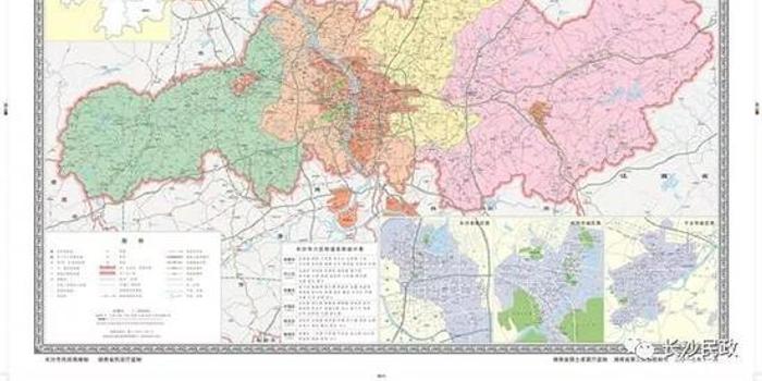 长沙市最新行政区划图详解与探索