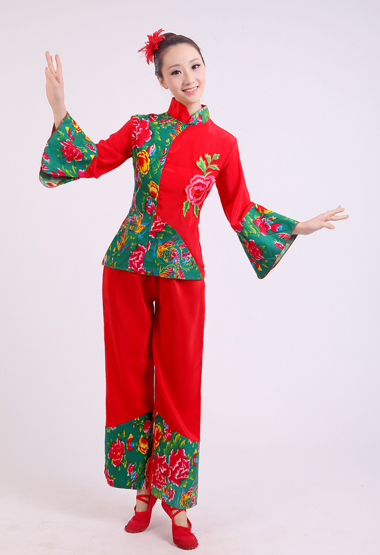 秧歌服装最新款2015,时尚与传统的完美融合风采