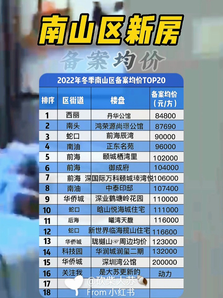 南山最新楼盘的日常趣事概览