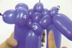 最新气球公仔造型制作指南,步骤详解与创意造型展示